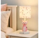 GLOBO LIGHTING LED Tischleuchte Fuchs Rosa Touchdimmer Akku Bild 1