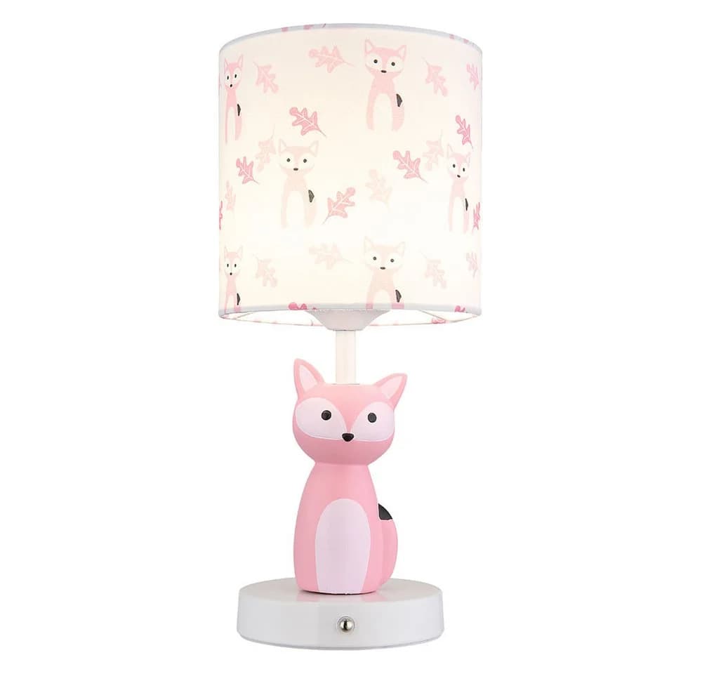 GLOBO LIGHTING LED Tischleuchte Fuchs Rosa Touchdimmer Akku - Bild 2