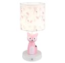 GLOBO LIGHTING LED Tischleuchte Fuchs Rosa Touchdimmer Akku Bild 5