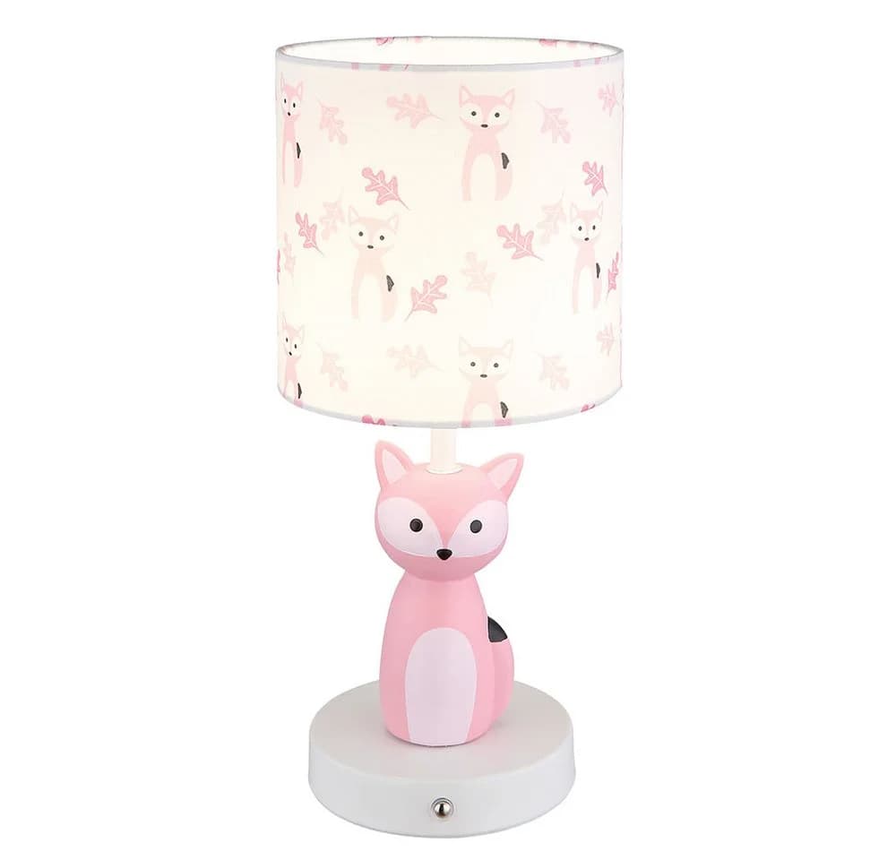 GLOBO LIGHTING LED Tischleuchte Fuchs Rosa Touchdimmer Akku - Bild 5