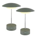GLOBO LIGHTING LED Tischleuchte Grün Touchdimmer höhenverstellbar 2er Set Bild 2