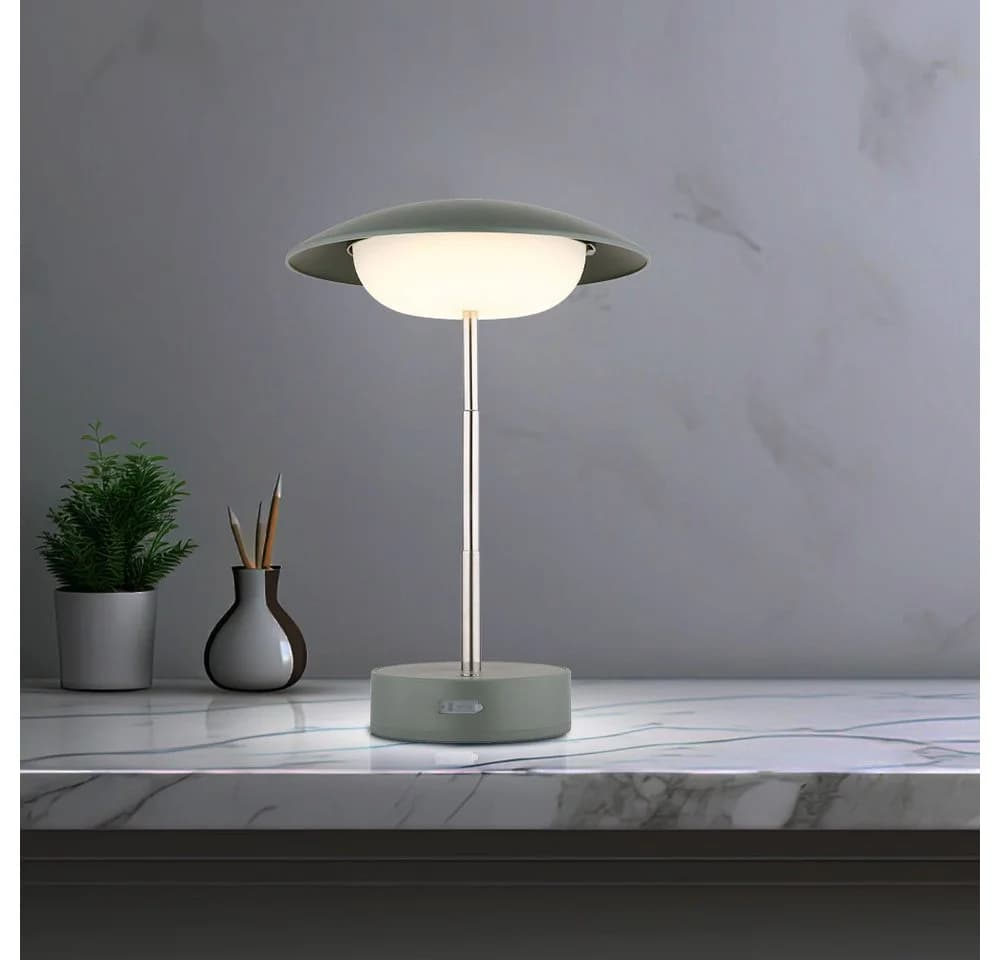 GLOBO LIGHTING LED Tischleuchte Grün Touchdimmer höhenverstellbar 2er Set - Bild 3