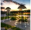 GLOBO LIGHTING Solarleuchte Regenschirm 60 LEDs Schwarz/Kupfer 2er Set Bild 2