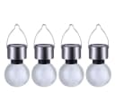 GLOBO LIGHTING Solarleuchte LED Kugel Crackle-Optik 4er Set Bild 2