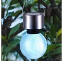 GLOBO LIGHTING Solarleuchte LED Kugel Crackle-Optik 4er Set Bild 5
