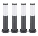 GLOBO LIGHTING 4x Außen Sockelleuchten Anthrazit IP44 Bild 1