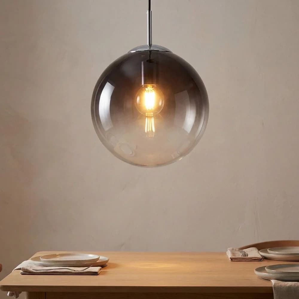 GLOBO LIGHTING LED-Hängeleuchte Varus Rauch Glas - Bild 2