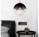 GLOBO LIGHTING LED-Hängeleuchte Varus Rauch Glas Bild 3