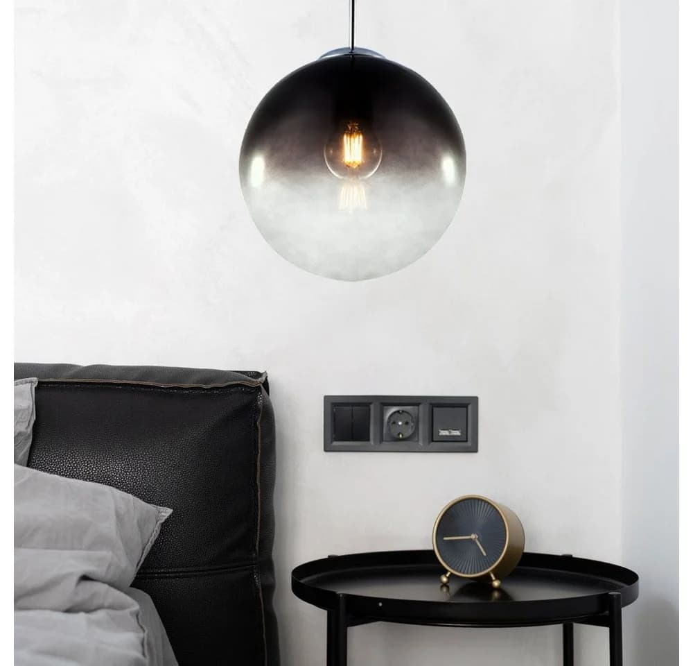GLOBO LIGHTING LED-Hängeleuchte Varus Rauch Glas - Bild 3