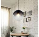 GLOBO LIGHTING LED-Hängeleuchte Varus Rauch Glas Bild 4