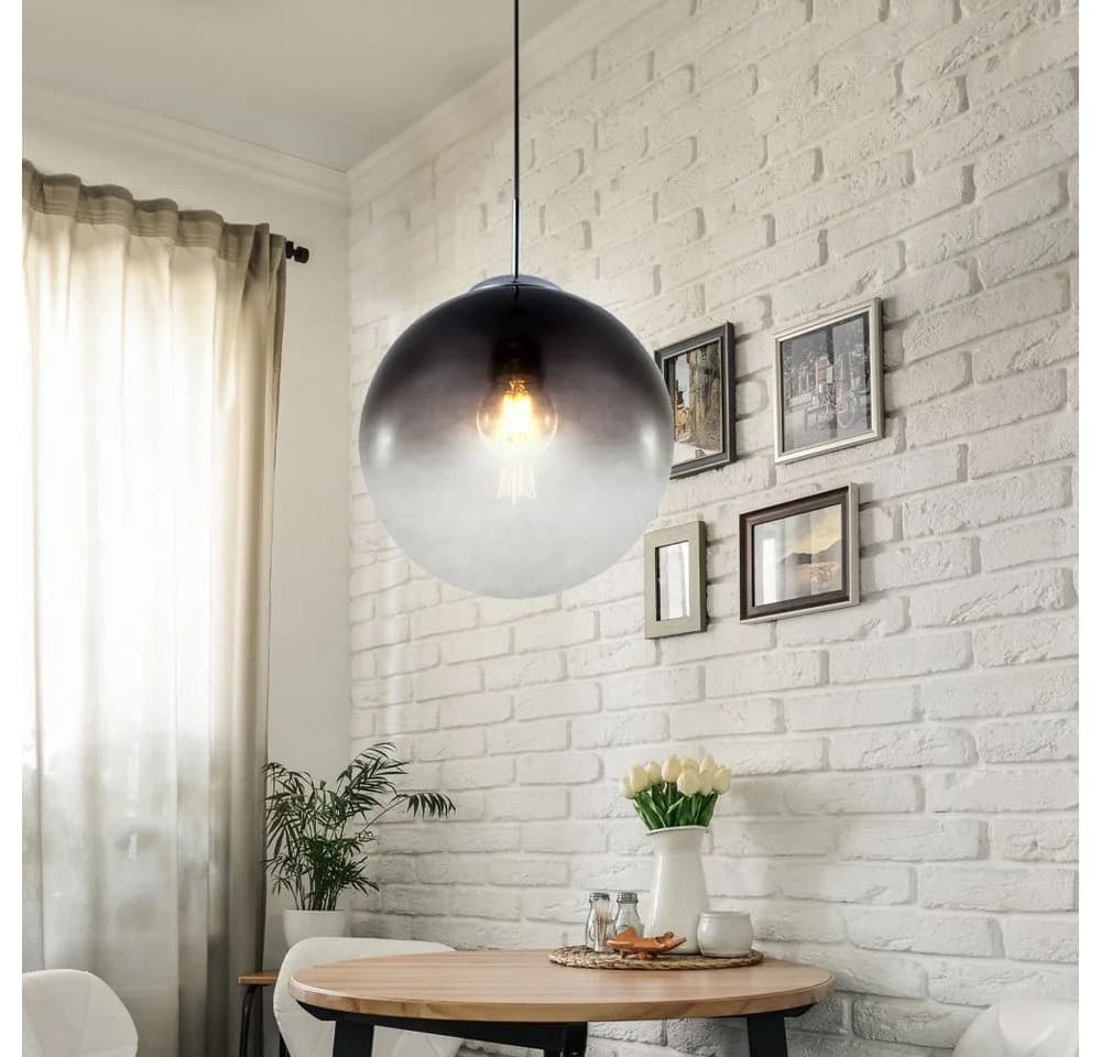 GLOBO LIGHTING LED-Hängeleuchte Varus Rauch Glas - Bild 4