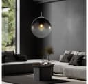 GLOBO LIGHTING LED-Hängeleuchte Varus Rauch Glas Bild 5