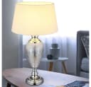 GLOBO LIGHTING LED Tischleuchte Schwarz Glas Metall Bild 4