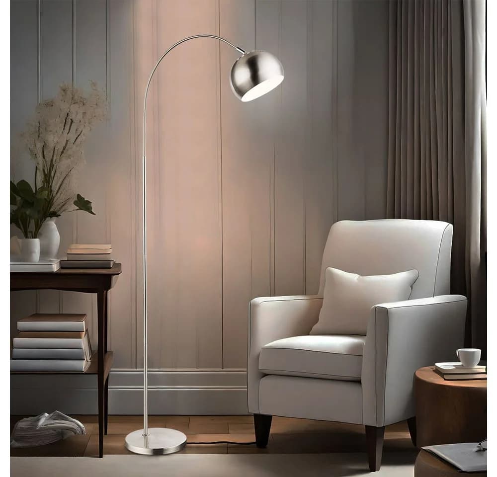 GLOBO LIGHTING LED Stehlampe Warmweiß Bogenstehlampe - Bild 5