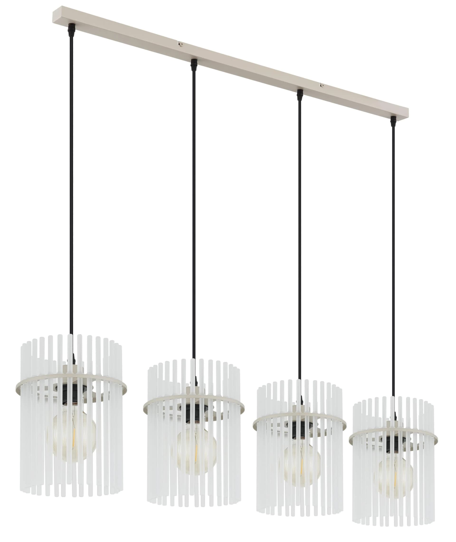 Hängeleuchte GORLEY Beige Metall