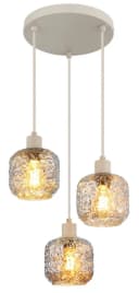 Hängeleuchte ANTONIO Beige Metall GLOBO Lighting Bild 2