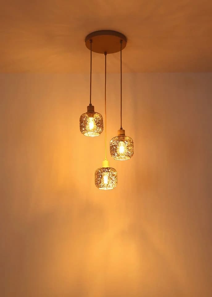 Hängeleuchte ANTONIO Beige Metall GLOBO Lighting - Bild 5
