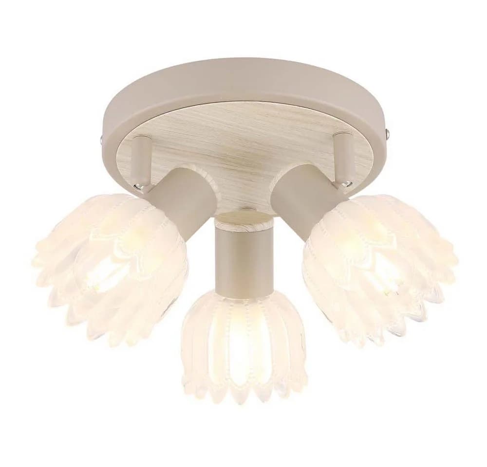 GLOBO Lighting Strahler PLANTA Sandfarben Matt Metall - Bild 2
