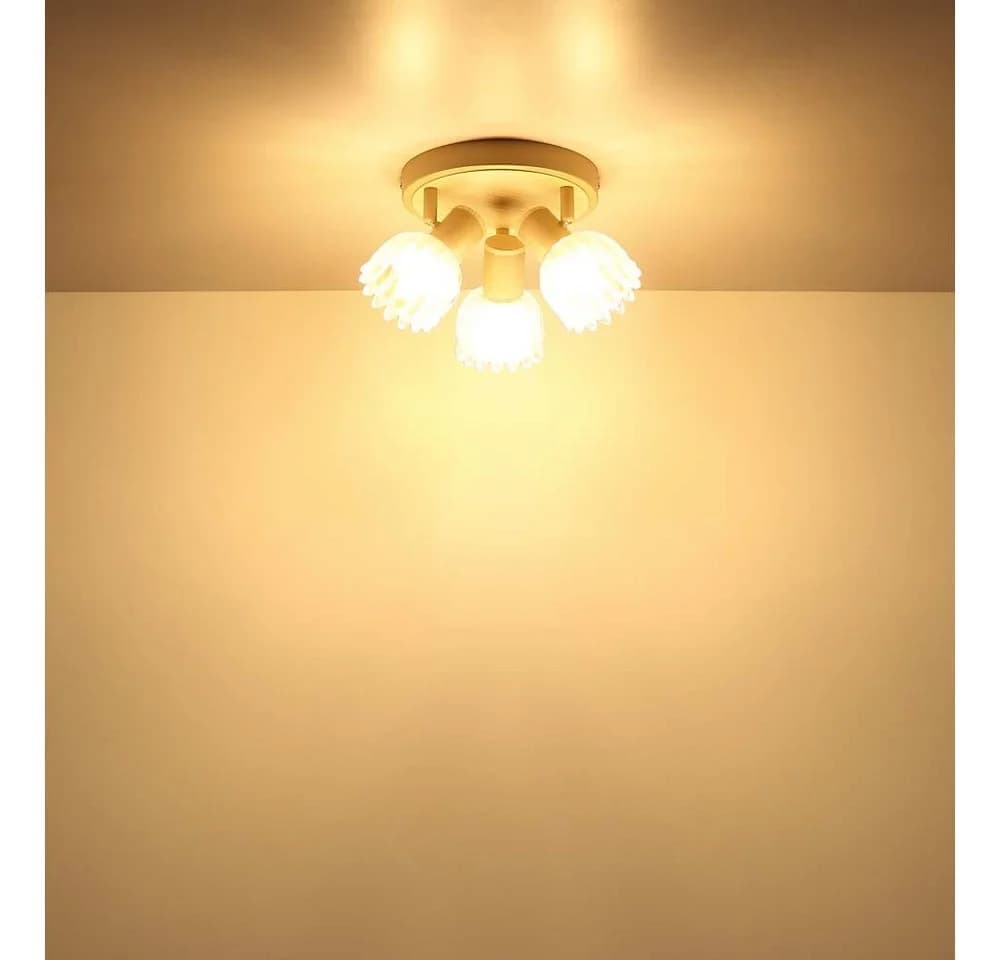 GLOBO Lighting Strahler PLANTA Sandfarben Matt Metall - Bild 4