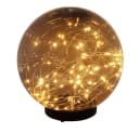 GLOBO LIGHTING Solarleuchte Kugel rauchfarben mit 40 LEDs Bild 2