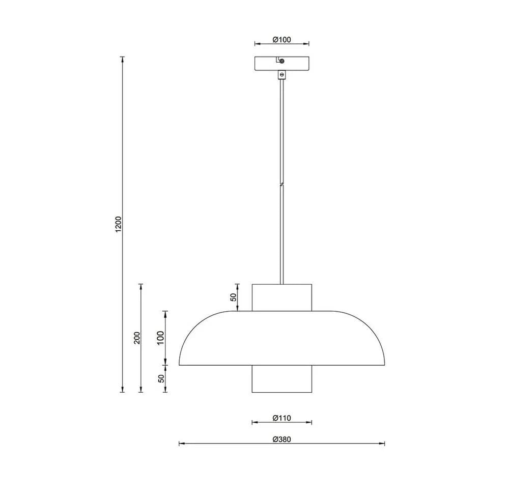 GLOBO LIGHTING LED-Hängeleuchte Blau Warmweiß 120 cm - Bild 5