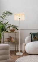Stehleuchte GORLEY Metall Beige Bild 1