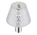 GLOBO LIGHTING LED Dekolicht Touchdimmer Warmweiß Kristall-Effekt Bild 5