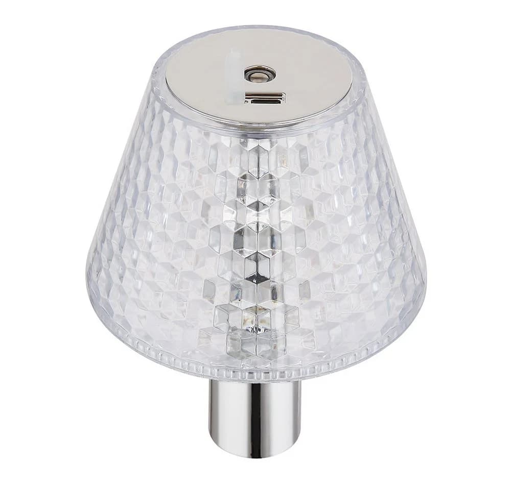 GLOBO LIGHTING LED Dekolicht Touchdimmer Warmweiß Kristall-Effekt - Bild 5