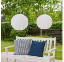 GLOBO LIGHTING Solarleuchte Lampion Weiß 3er Set Bild 5