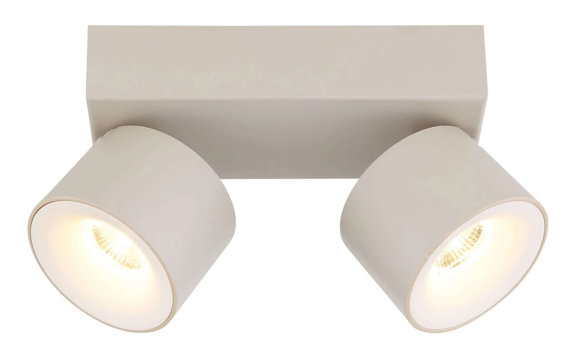 GLOBO LIGHTING LED Deckenspot RAE sandfarben matt Aluminium