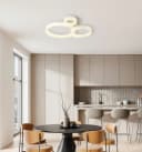 GLOBO Lighting Deckenleuchte ZARA Metall Sandfarben Matt Bild 1