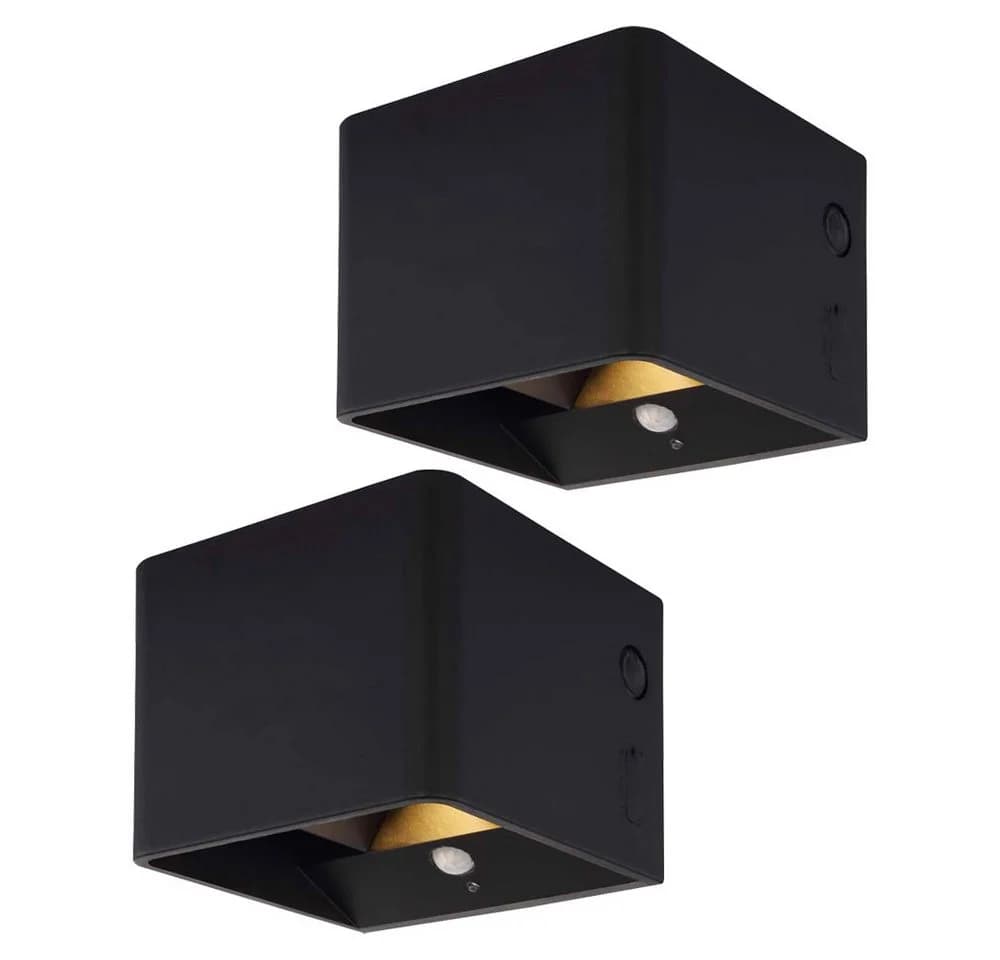 GLOBO LIGHTING LED Wandleuchte Bewegungsmelder Akku Warmweiß - Bild 2
