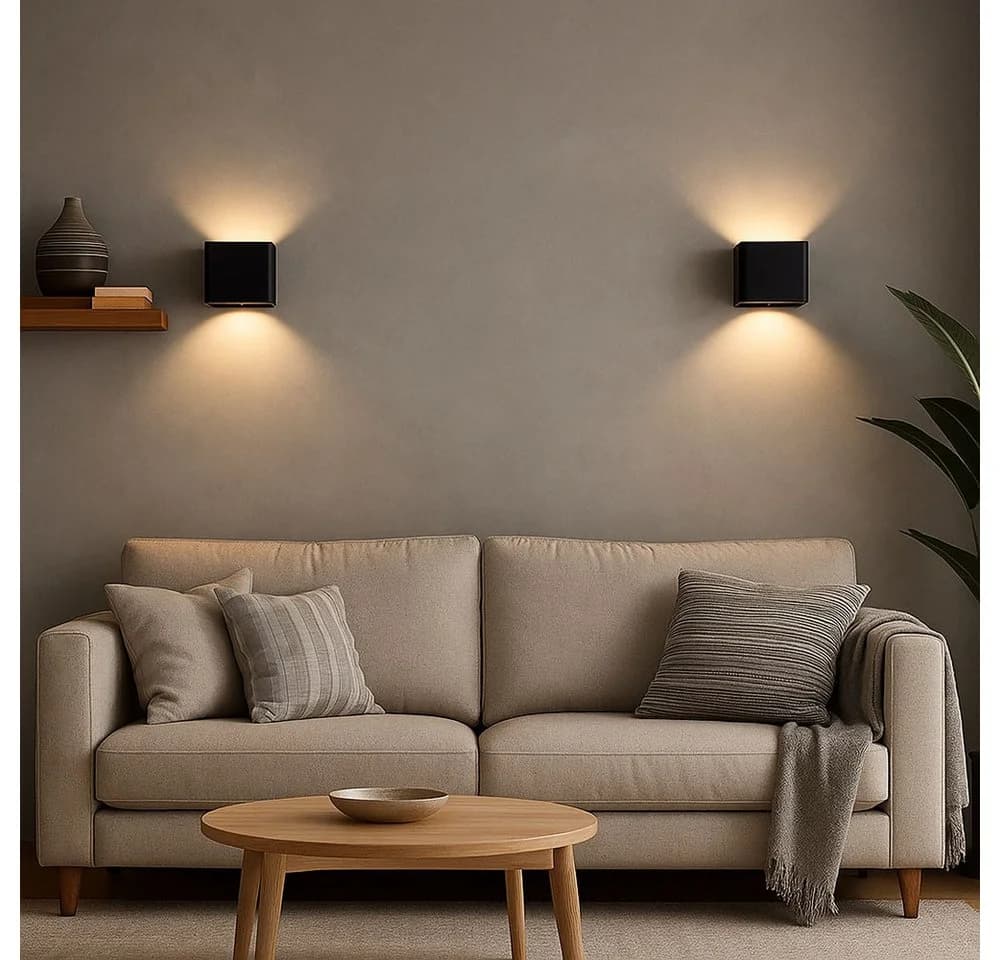 GLOBO LIGHTING LED Wandleuchte Bewegungsmelder Akku Warmweiß - Bild 3