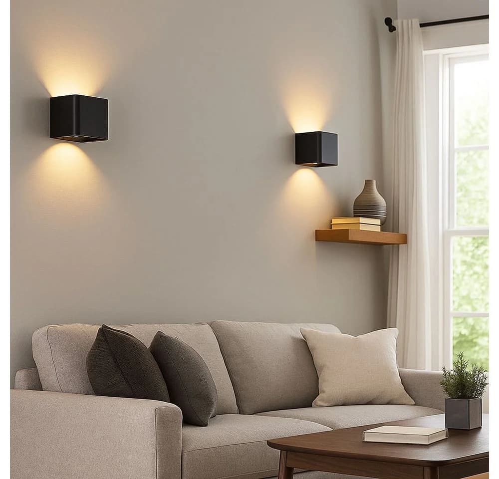 GLOBO LIGHTING LED Wandleuchte Bewegungsmelder Akku Warmweiß - Bild 4