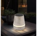 GLOBO LIGHTING 2x Solarleuchte Tischleuchte LED Warmweiß Edelstahl Bild 4