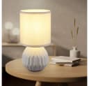 GLOBO LIGHTING Tischleuchte Keramik Grau Bild 3
