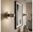 GLOBO LIGHTING LED Wandleuchte 2er Set Warmweiß Glas Nickel matt Bild 2