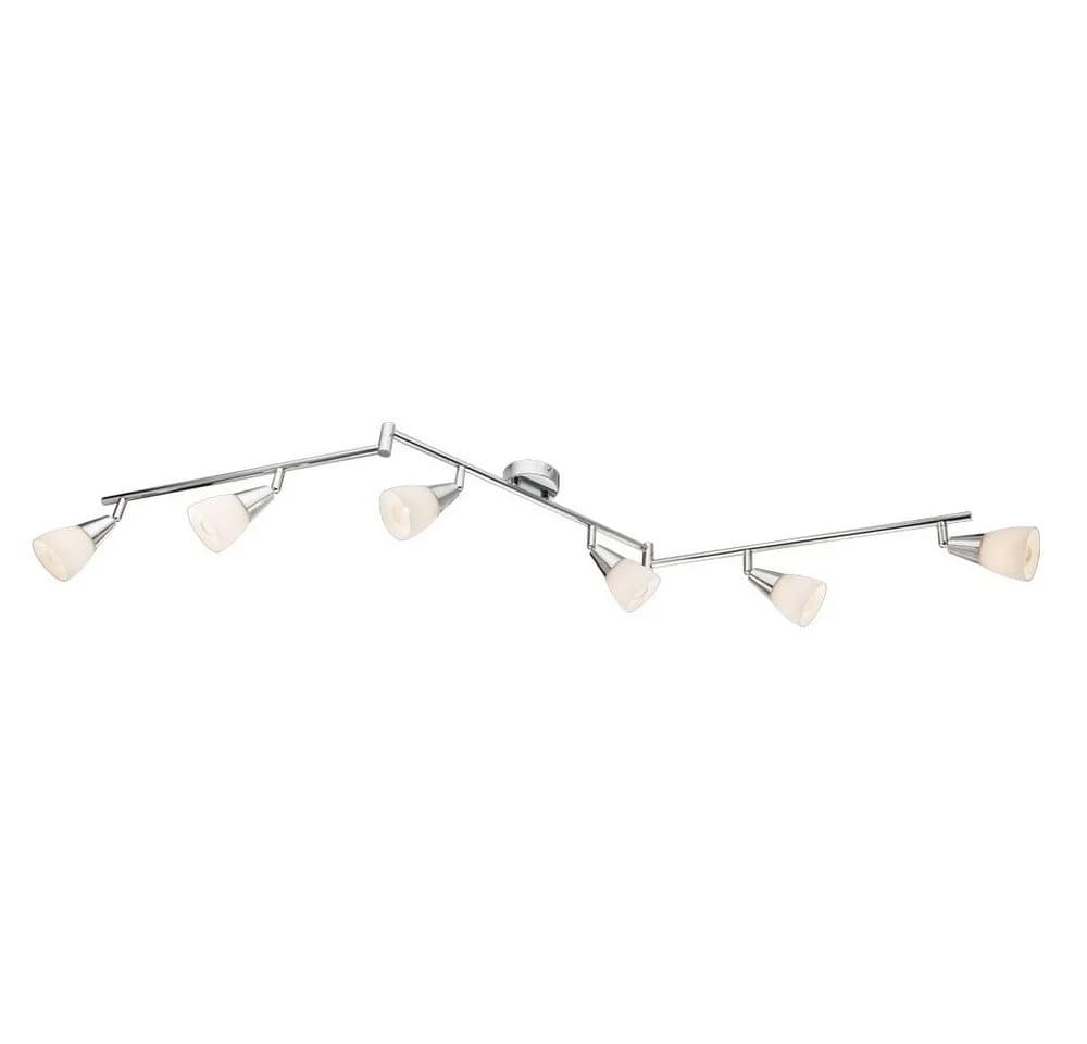 GLOBO LIGHTING Deckenspot 6-Flammig verchromt