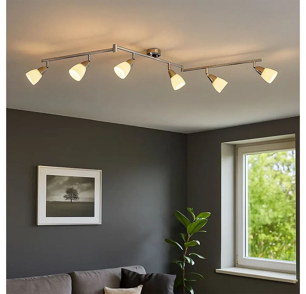 GLOBO LIGHTING Deckenspot 6-Flammig verchromt - Bild 3