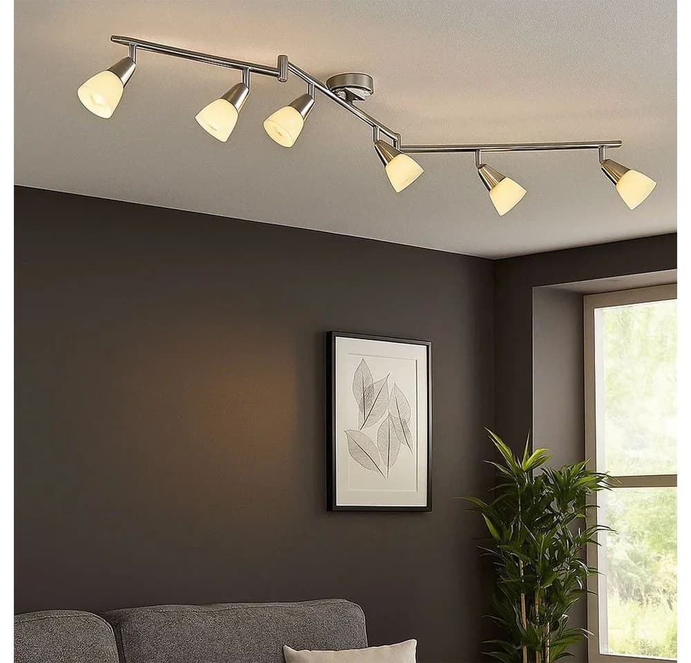GLOBO LIGHTING Deckenspot 6-Flammig verchromt - Bild 5