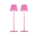 GLOBO LIGHTING LED Außen-Tischleuchte Pink Dimmbar Bild 1