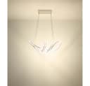 GLOBO LIGHTING LED Pendelleuchte Silber Dimmbar Fernbedienung Bild 3