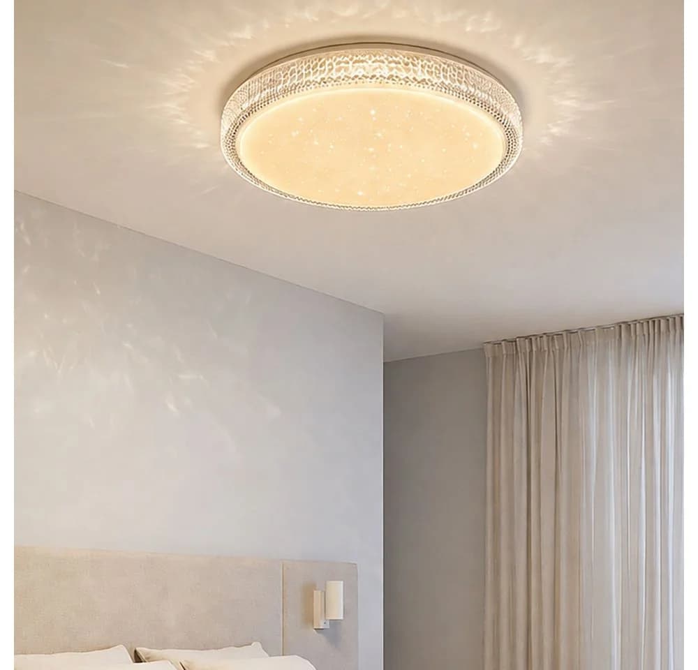 GLOBO LIGHTING LED Deckenleuchte mit CCT-Funktion & Sternenhimmeleffekt - Bild 5