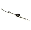 GLOBO LIGHTING LED Deckenleuchte Warmweiß Metall Schwarz Bild 1