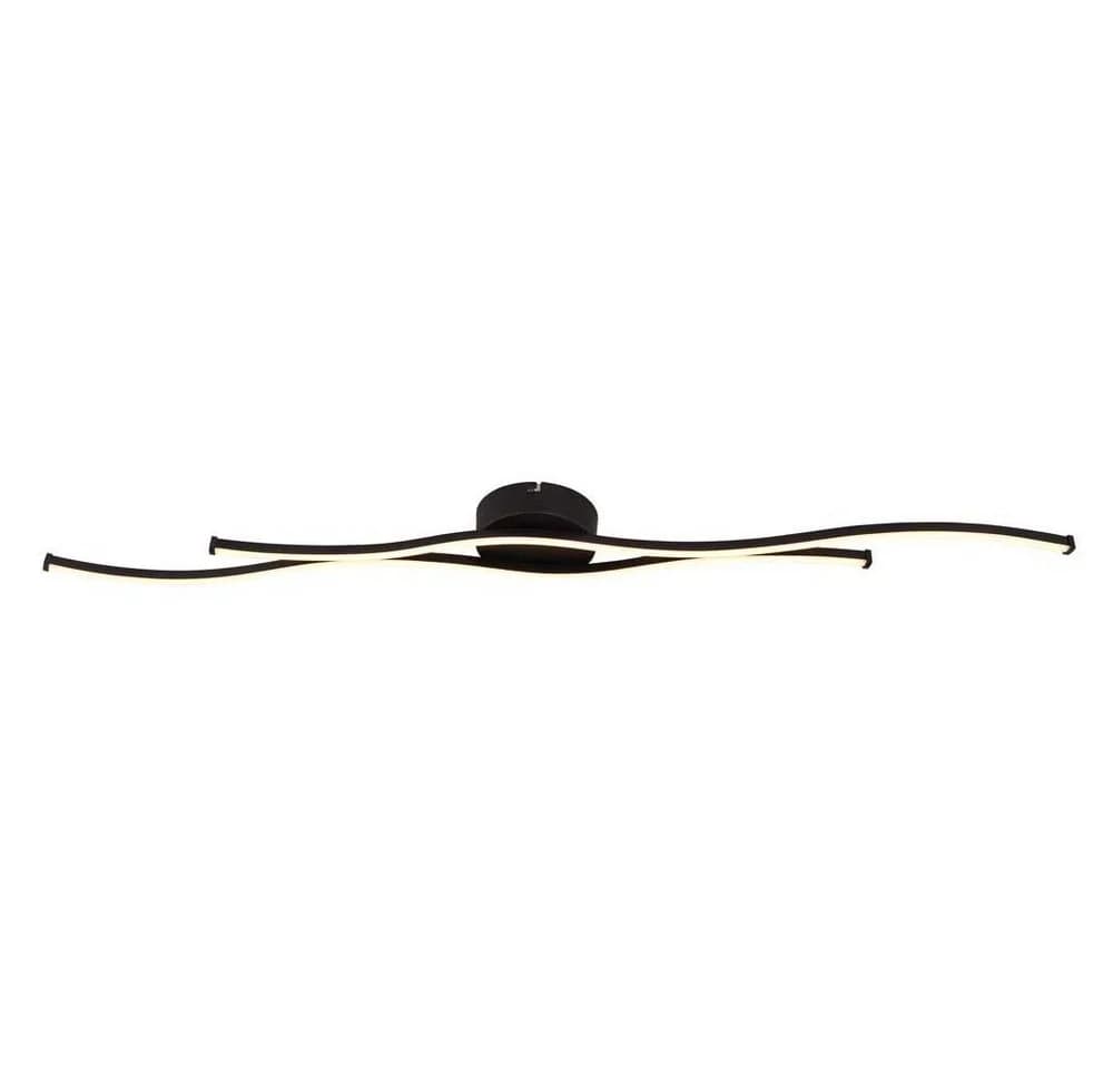 GLOBO LIGHTING LED Deckenleuchte Warmweiß Metall Schwarz - Bild 4