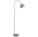 GLOBO LIGHTING Stehlampe Bogenlampe Sandfarben E27 Bild 1