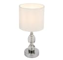 GLOBO LIGHTING Tischleuchte Kristallglas Nachttischlampe Bild 2