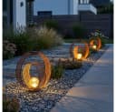 GLOBO LIGHTING Solarleuchte Orientalisch Warmweiß Metall & Glas Bild 5