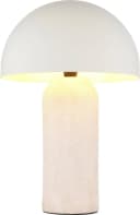 HOMSY BY ANA JOHNSON Tischleuchte LUMEVA Pilz Lampe Beige Keramik Metall E14 Bild 2