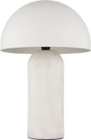 HOMSY BY ANA JOHNSON Tischleuchte LUMEVA Pilz Lampe Beige Keramik Metall E14 Bild 4